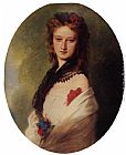 Franz Xavier Winterhalter Zofia Potocka, Countess Zamoyska painting